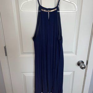 Navy Blue Dress